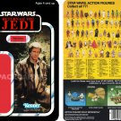 Star Wars ROTJ Han Solo Trench Coat 1983 Cardback Incl shipping (Pls read the description below)
