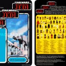 Star Wars Tri-Logo AT-AT Commander Cardback Incl shipping (Pls read the description below)
