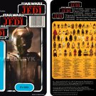Star Wars Tri-Logo EV-9D9 Cardback Incl shipping (Pls read the description below)
