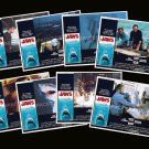 JAWS (1975) U.S. Lobby Card Set (8 Cards)(11 x 14 Inches) Incl shipping