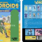 Star Wars Droids A-Wing Pilot Cardback Incl shipping (Pls read the description below)