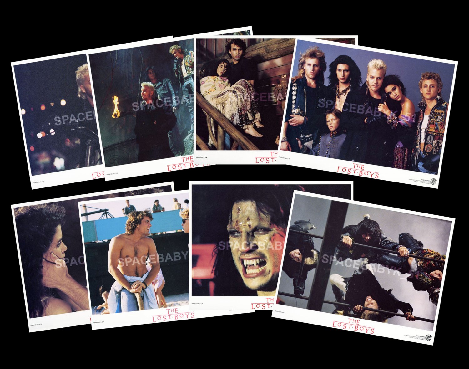 THE LOST BOYS (1987) LOBBY CARD SET Incl shipping READ DETAILS BEFORE BUY