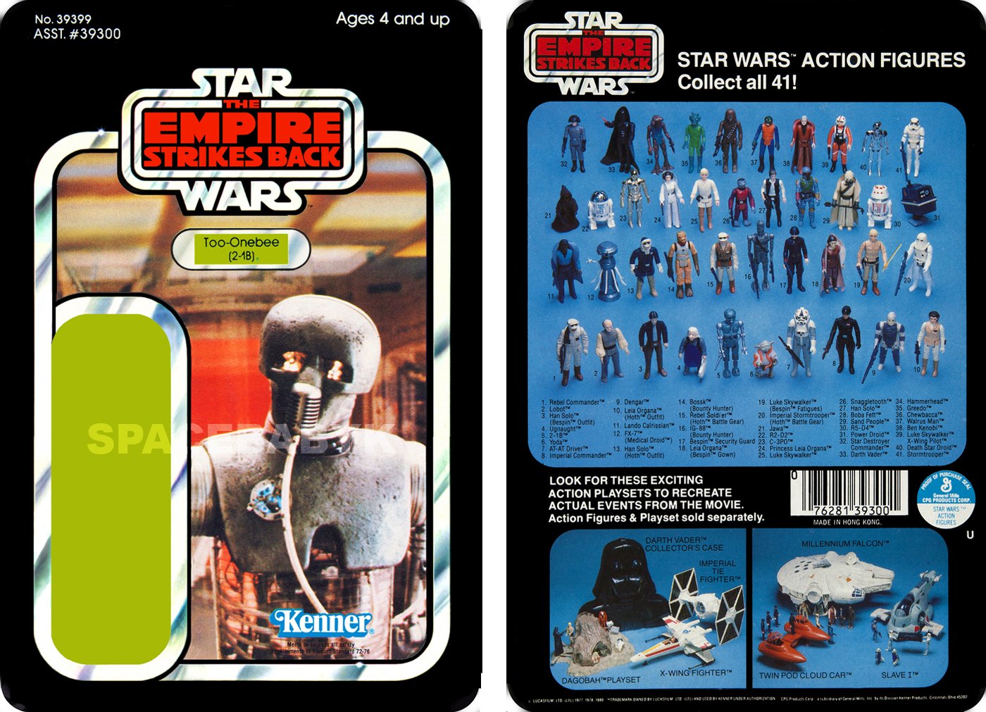 Star Wars ESB 2-1B 1980 Cardback (PLS READ DETAILS BELOW BEFORE BUYING)