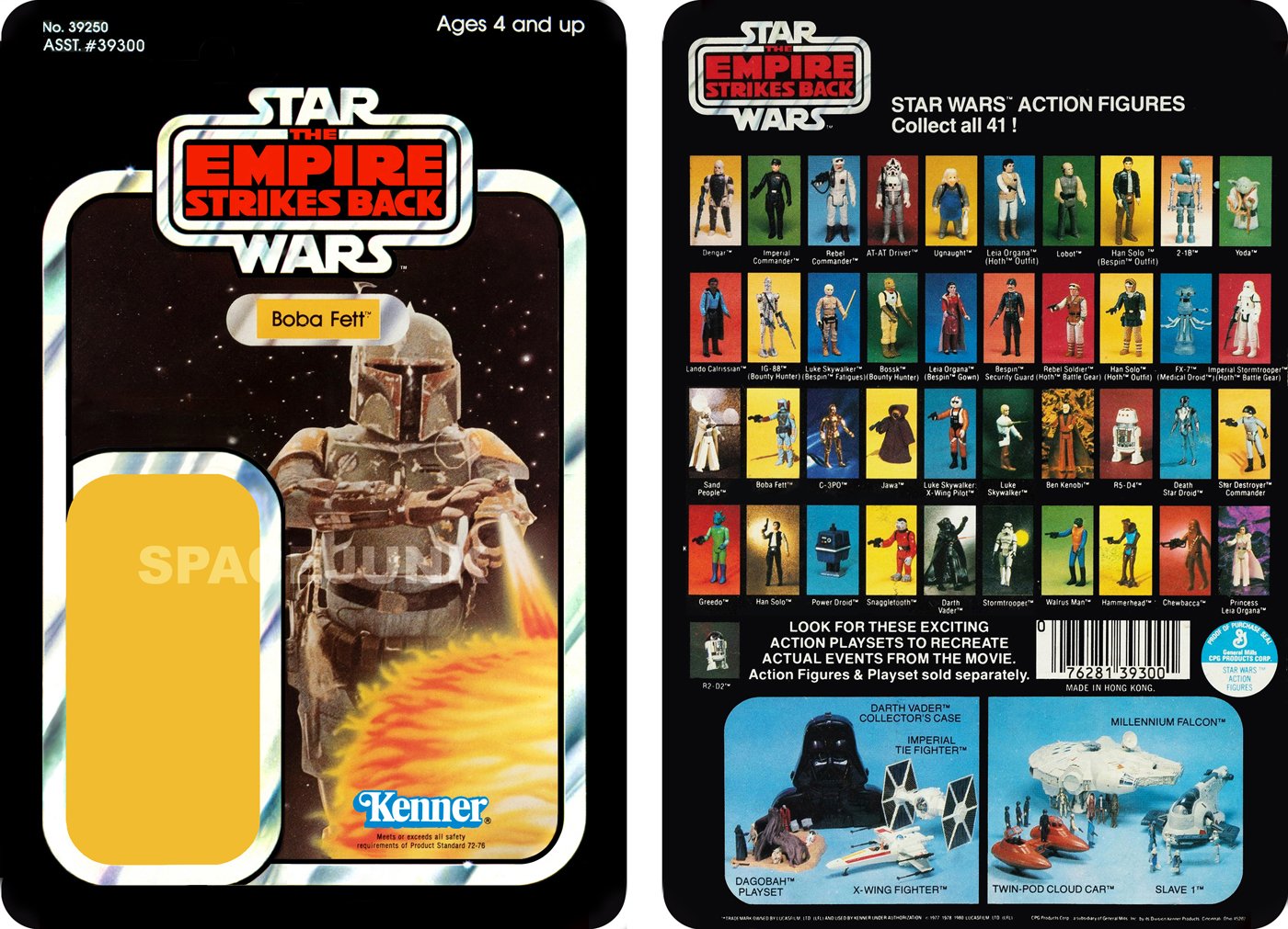 Star Wars ESB Boba Fett 1980 Cardback (PLS READ DETAILS BELOW BEFORE BUYING)