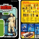 Star Wars ESB Bossk 1980 Cardback (PLS READ DETAILS BELOW BEFORE BUYING)