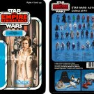 Star Wars ESB Princess Leia Hoth 1980 Cardback (PLS READ DETAILS BELOW BEFORE BUYING)