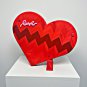 Heart decor rustic cutting board