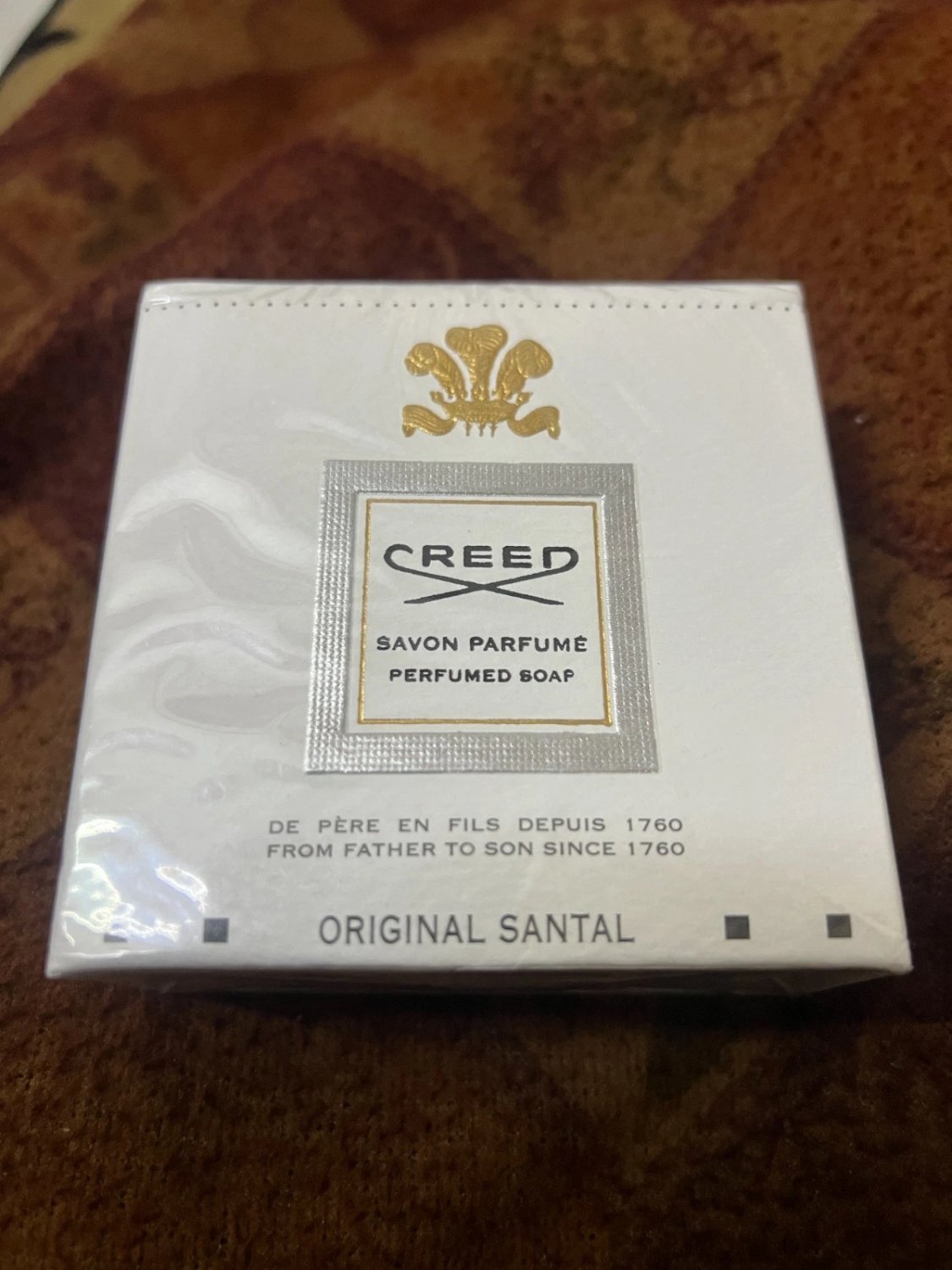 CREED Savon Perfumed Soap ( Original Santal ) 150 gm - 5.3 oz