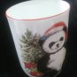Christmas Panda Mug - Bone China