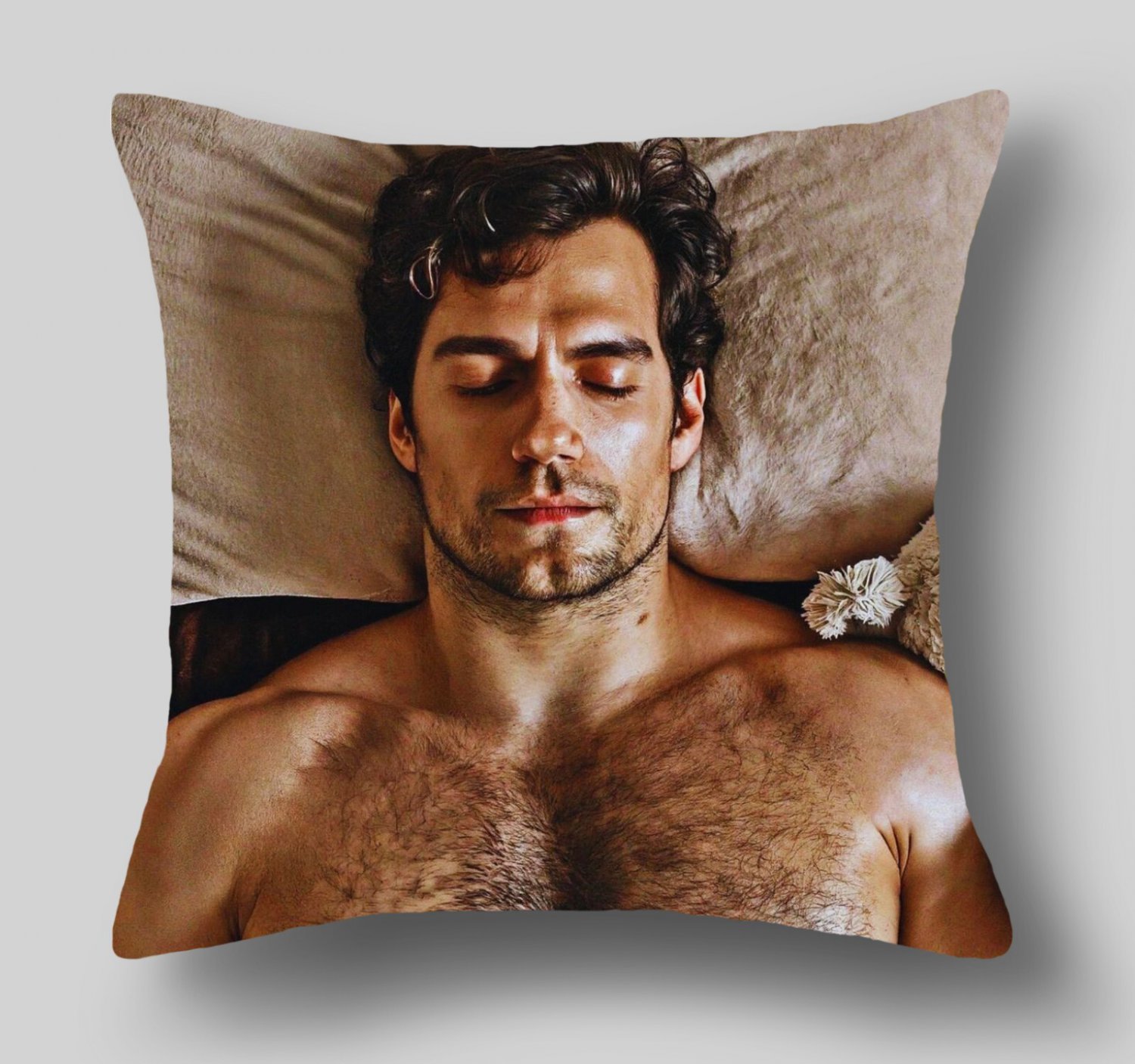 Sexy Henry Cavill Sleeping Hug Pillow Christmas Decorations Birthday Gift Decors