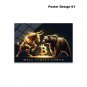 Bitcoin Bull Run Canvas Poster Gold Trading Motivational BTC Trader Investor Art