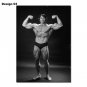 Arnold Schwarzenegger Motivational Fitness Canvas Poster Wall Art Home Gym Decor