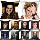 Evan Peters Pillow Invisible Zipper DIY Throw Cushion Cover Birthday Gift Decors