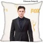 Evan Peters Pillow Invisible Zipper DIY Throw Cushion Cover Birthday Gift Decors