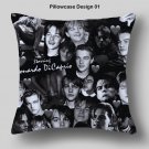 Leonardo DiCaprio Pillow Birthday Gift Print Christmas Decoration Xmas Bedding