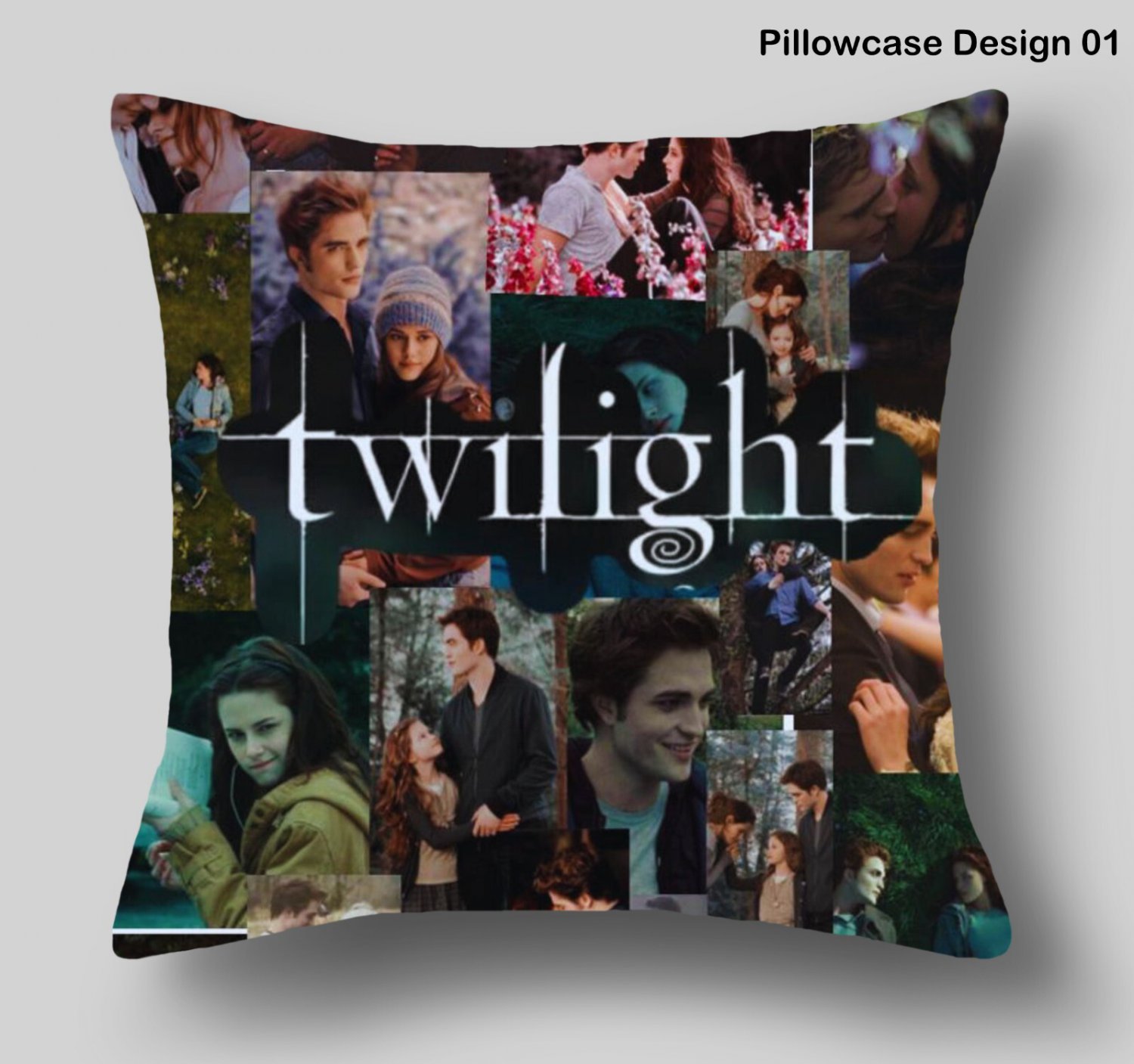 Twilight Saga Pillow Edward Bella Jacob Cushion Sofa Movie Xmas Gift Bed Decor