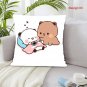 Bubu Dudu Pillow Valentine's Day Birthday Gift Custom Christmas Pillows Decors