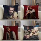 Jason Momoa Pillow Custom Cushion Cover Birthday Gift Xmas Christmas Decorations