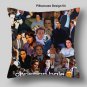 Christian Bale Photo Collage Pillow Birthday Gift Idea Xmas Christmas Decoration