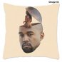 Kanye West Pillow Funny Meme Fan Art Celebrity Birthday Gift Christmas Decors