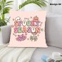 Halloween Pillow Spooky Season Design Pumpkin Ghost Bats Witch Party Decorations