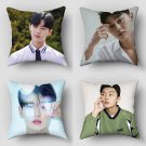 Choi Hyun Wook Pillow Cover Decorative Square Zipper DIY Cushion for Home Office Choi Hyun Wook Pillow Cover Decorative Square Zipper DIY Cushion for Home Office
