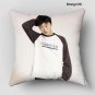 Choi Hyun Wook Pillow Cover Decorative Square Zipper DIY Cushion for Home Office