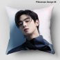 Astro Cha Eun Woo Pillowcase Home Decorative Invisible Zippered Throw Pillows