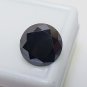 4 Ct Black Moissanite Round Cut Loose Gemstone for Jewelry Making