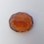 Orange Hessonite Garnet 9Ct Oval Cut Certified Loose Gemstone
