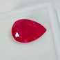 8Ct Natural Red Ruby Pear Shape Certified Loose Gemstone