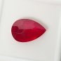 8Ct Natural Red Ruby Pear Shape Certified Loose Gemstone