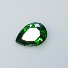 1 Ct Sapphire Certified Green Pear Shape Faceted Loose Gemstone for Jewelry