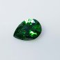 1 Ct Sapphire Certified Green Pear Shape Faceted Loose Gemstone for Jewelry