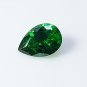 1 Ct Sapphire Certified Green Pear Shape Faceted Loose Gemstone for Jewelry