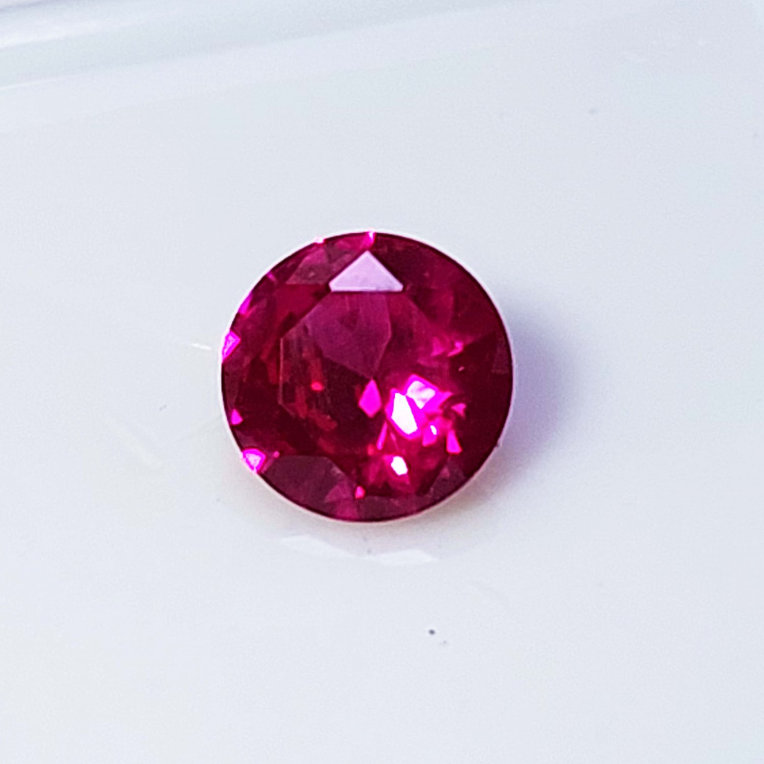 6MM AAA+ Red Ruby Burma Round Shape Loose Gemstone| Ring & Earring Gemstone| Jewelry Gems