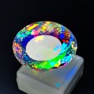 Giant 159 CT Oval Mystic Topaz, Rainbow Statement Gemstone