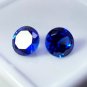 Natural Blue Sapphire Round Cut 6mm Loose Gemstone Pair