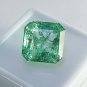 9 Ct Certified Emerald Square Cut Natural Green Emerald Loose Gemstone