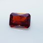 Emerald Cut Orange Sapphire 7mm Gemstone Natural Loose Stones for Jewelry