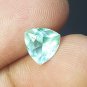 2 Ct Montana Trillion Cut Natural Certified Loose Gemstone for Ring Jewelry