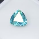 Certified 1.80Ct Blue Montana Sapphire Trillion Loose Gemstone for Ring Jewelry