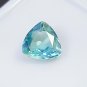 Certified 1.80Ct Blue Montana Sapphire Trillion Loose Gemstone for Ring Jewelry