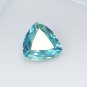 Certified 1.80Ct Blue Montana Sapphire Trillion Loose Gemstone for Ring Jewelry
