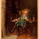 Robinson Crusoe back home reflecting on his travels  Digital Download