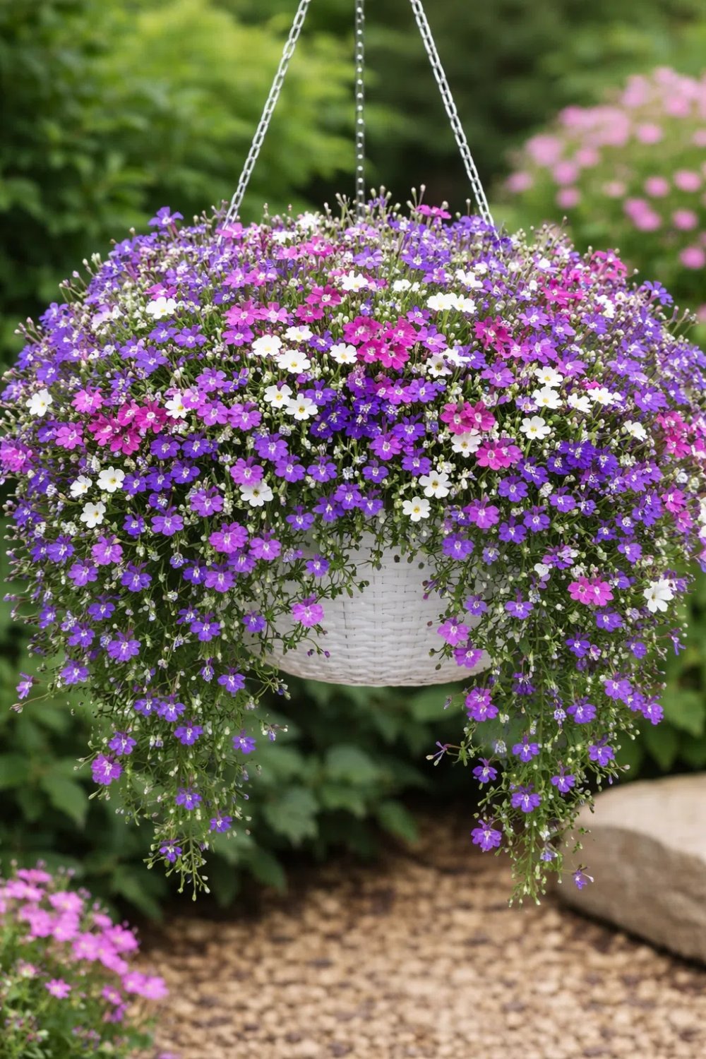 Lobelia Seeds (Lobelia erinus) &acirc;�� Trailing Flower, Multiple Colors &acirc;�� 200 Seeds