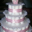 Baby Feet 3 Tier Diaper cake