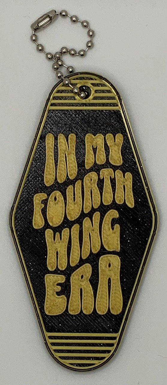 In My Fourth Wing Era Keychain