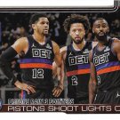 Detroit Pistons 2025-26 Topps Flagship #279 Basketball Team Card