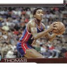 Isiah Thomas 2025-26 Topps Flagship #269 Detroit Pistons Basketball Card